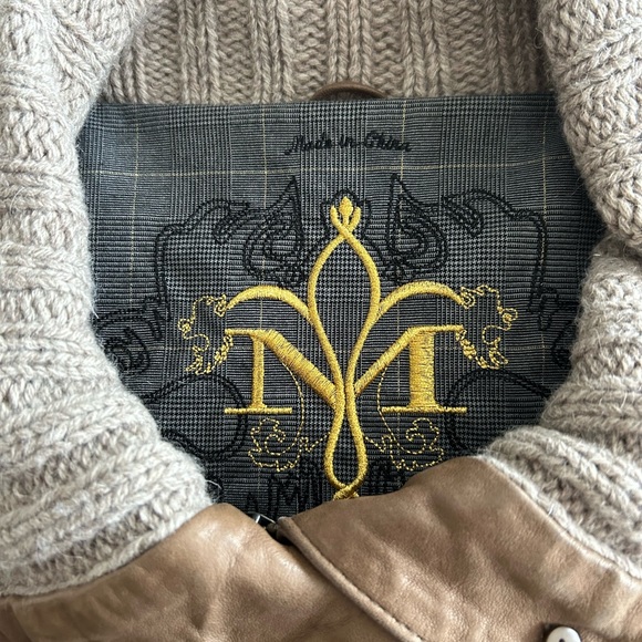 Gorgeous taupe vintage Mackage leather jacket in a size small. - Picture 3 of 3